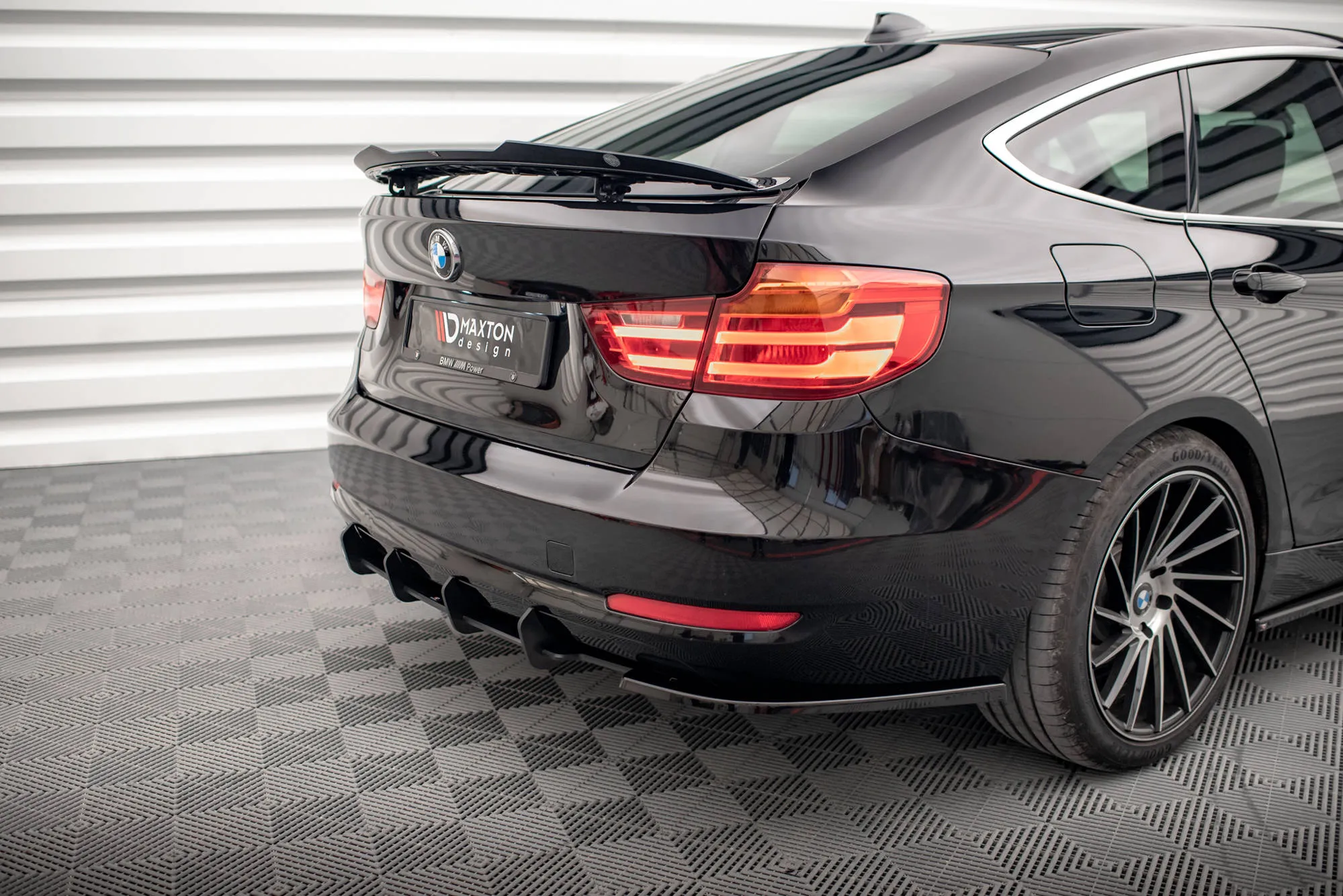 Diffuser BMW 3 GT (F34) 2013 - 2016 | Street Pro Black Edition – bilde 3