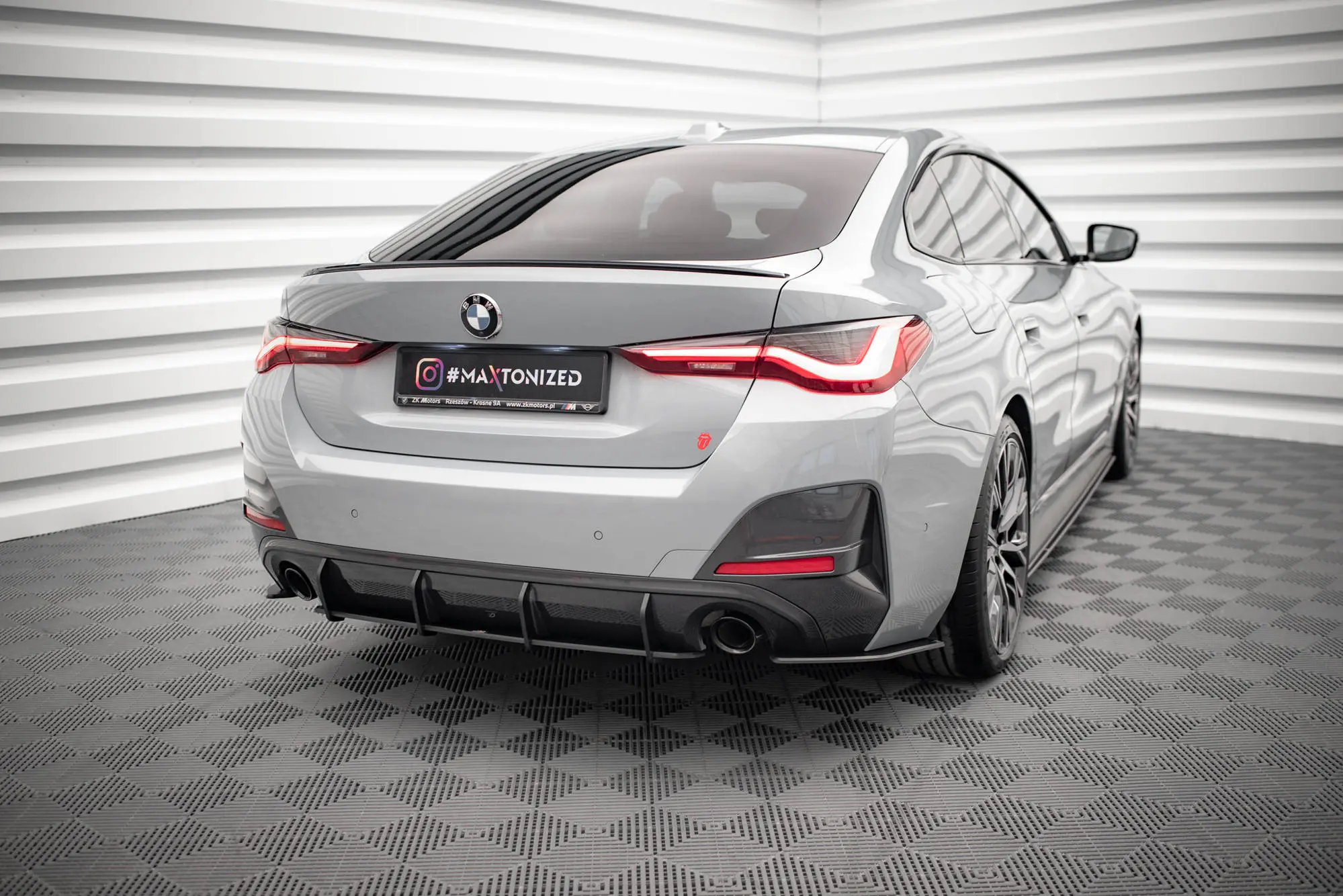 Diffuser BMW 4 M Pack (G22 / G23) 2020-> / BMW i4 (G26) 2021-> – bilde 3