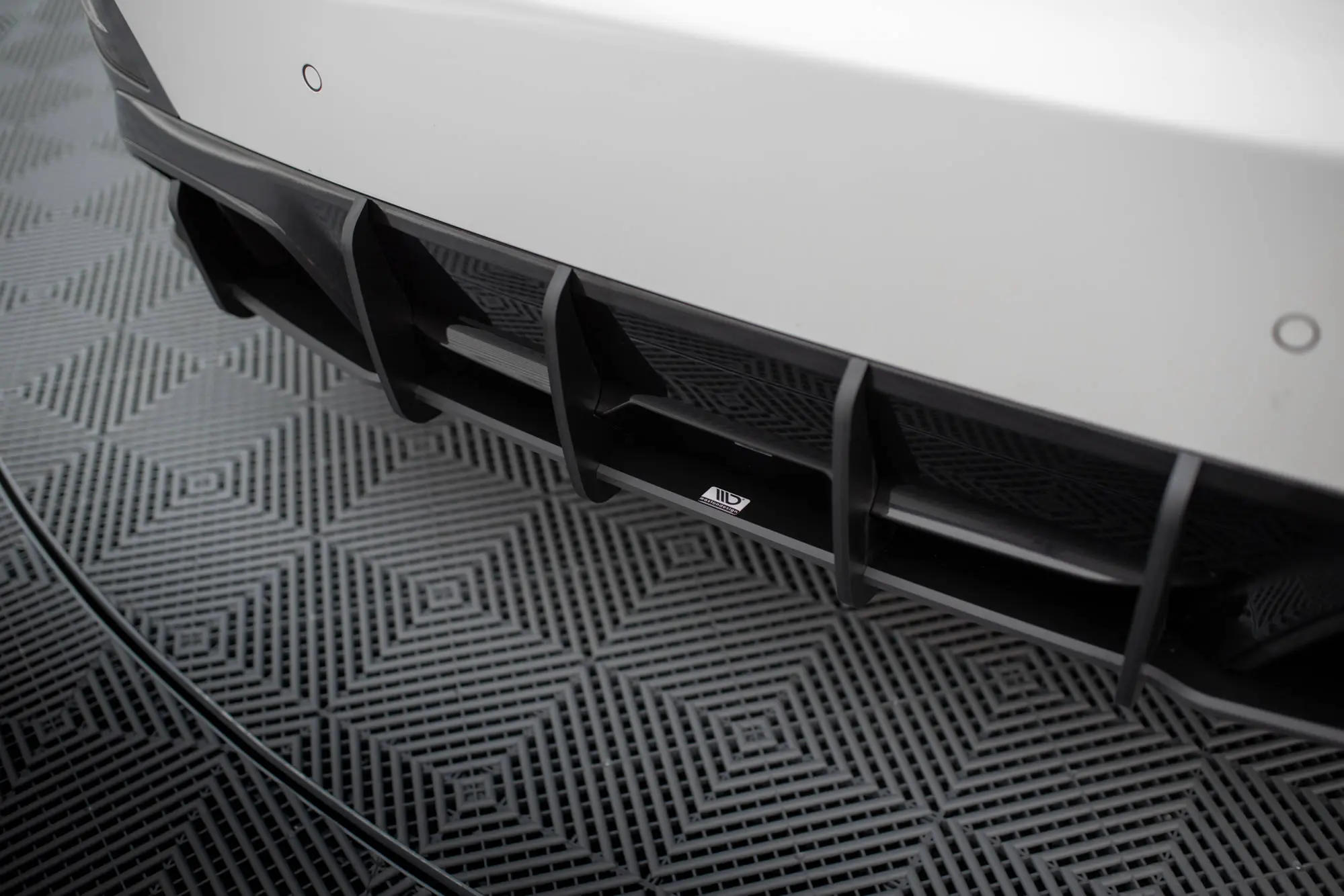 Diffuser  BMW i4 (G26) 2021-> | Street Pro Black Matt – bilde 3