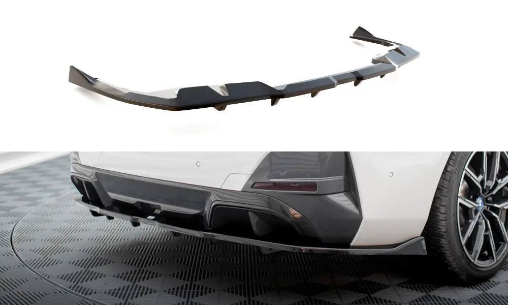 Diffuser  BMW i4 (G26) 2021-> | V.2 Glossy Black Edition – bilde 5