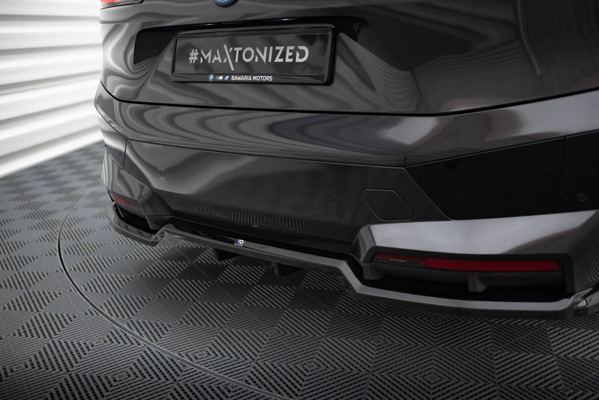 Diffuser BMW iX (I20) M-Pack 2021 -> | Glossy Black Edition