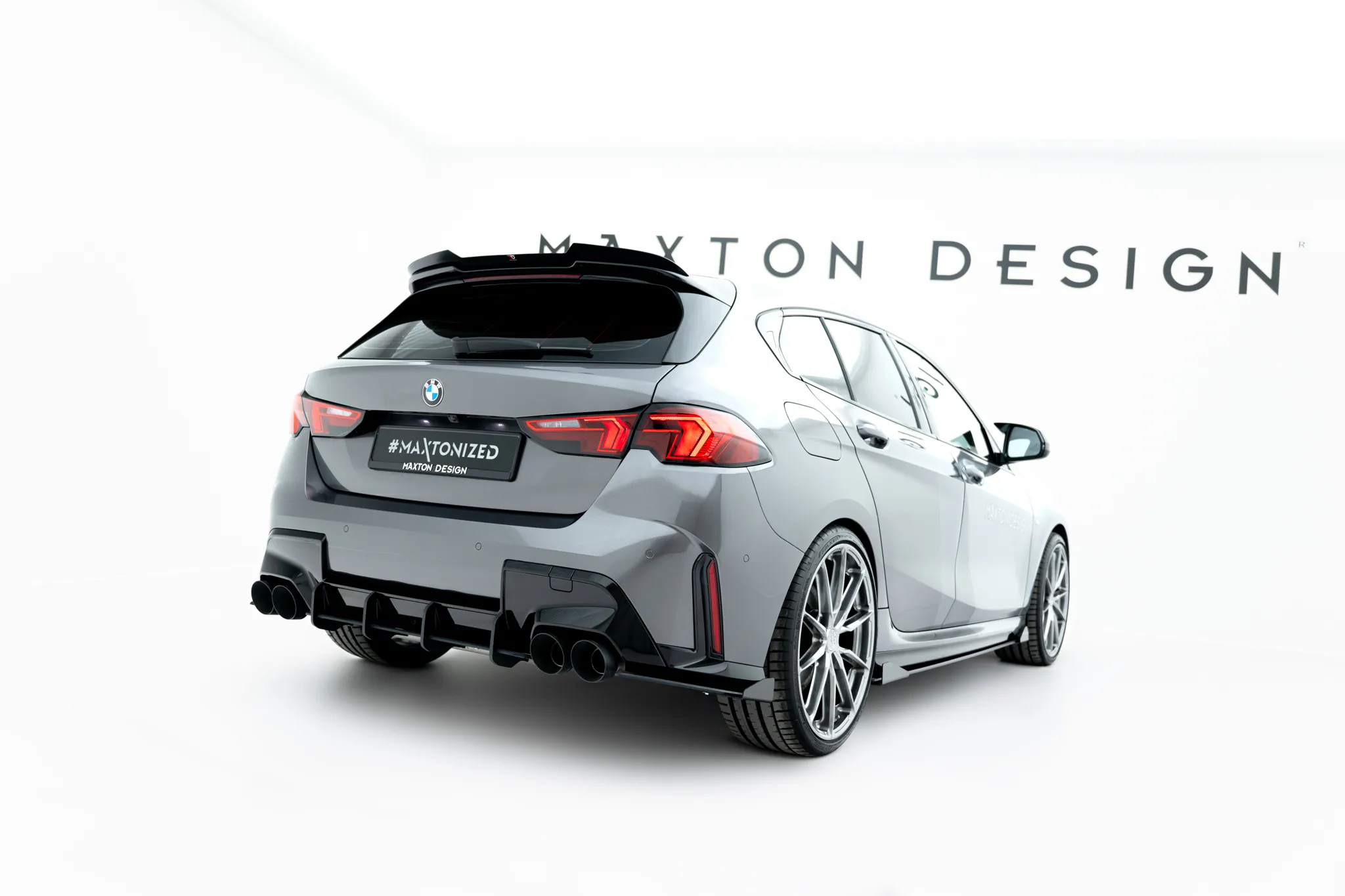 Diffuser BMW M135i (F70) 2024 -> | Street Pro Black Edition – bilde 3