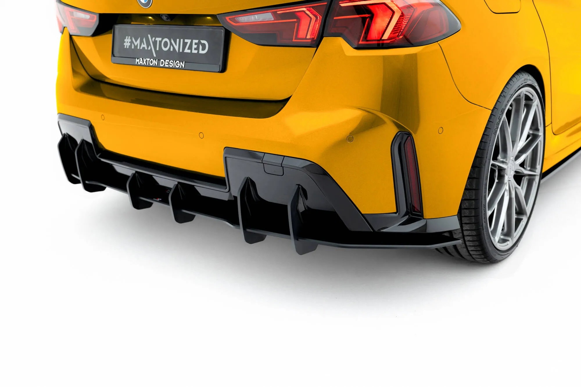 Diffuser BMW M135i (F70) 2024 -> | Street Pro Black Edition – bilde 3