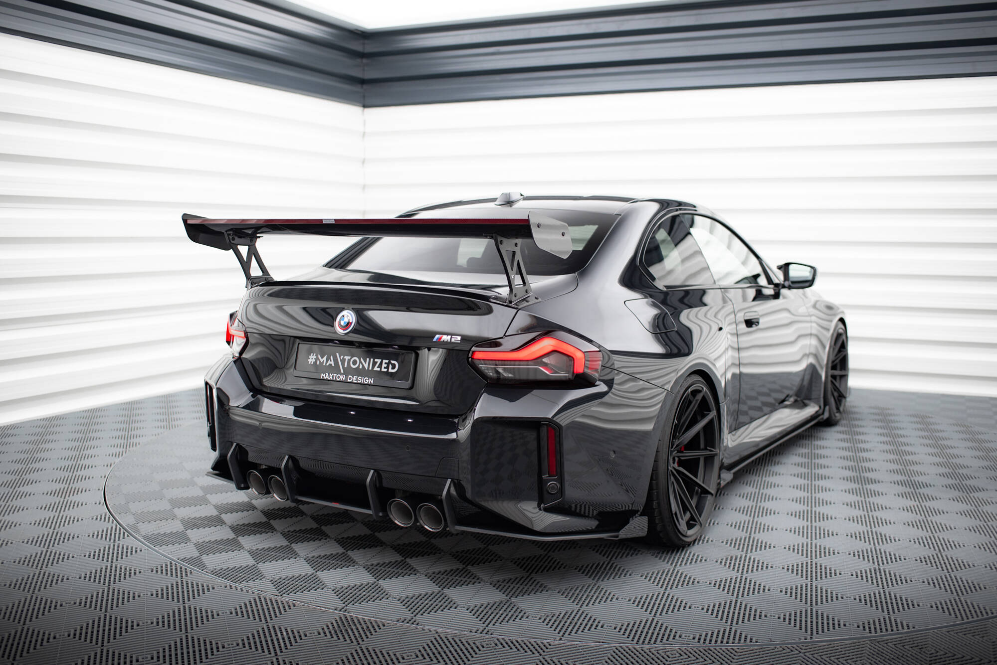 Diffuser BMW M2 Coupe (G87) 2023 - > | Street Pro Black Edition – bilde 4