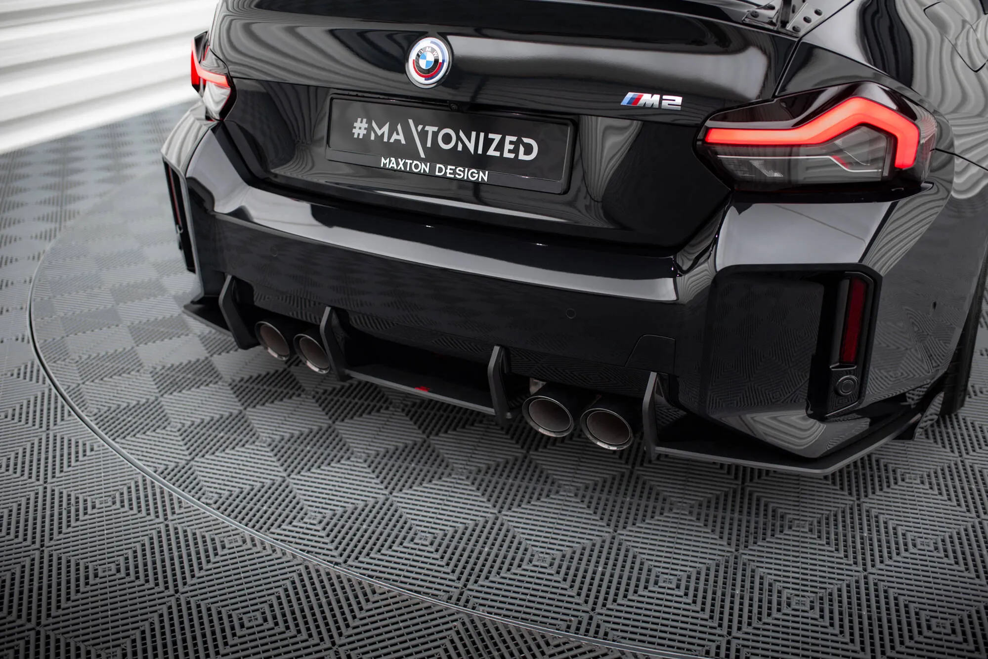 Diffuser BMW M2 Coupe (G87) 2023 - > | Street Pro Black Edition