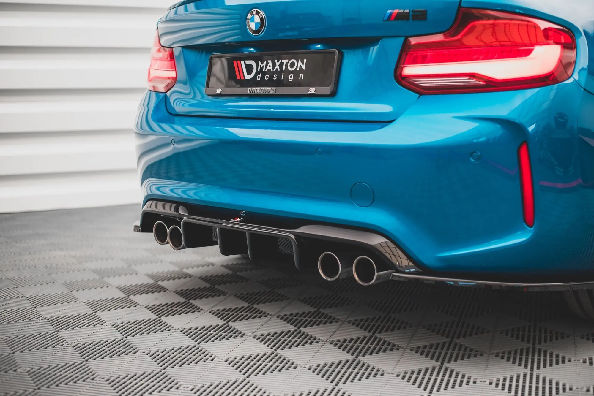 Diffuser BMW M2 (F87) 2015 - 2021 │ Glossy Black Edition