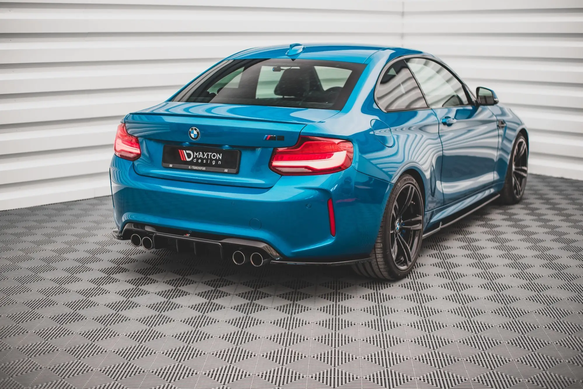Diffuser BMW M2 (F87) 2015 - 2021 │ Glossy Black Edition – bilde 3