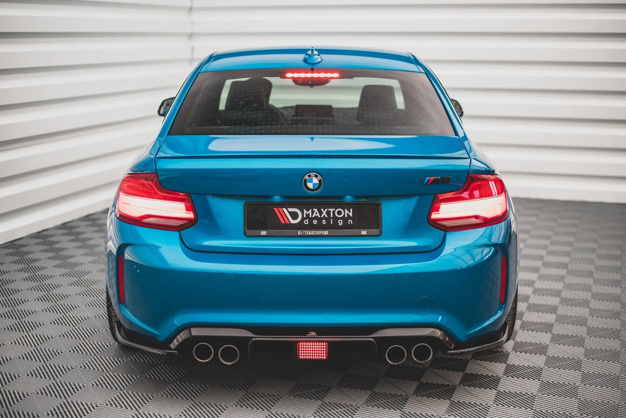 Diffuser BMW M2 (F87) 2015 - 2021 │ Glossy Black Edition – bilde 4