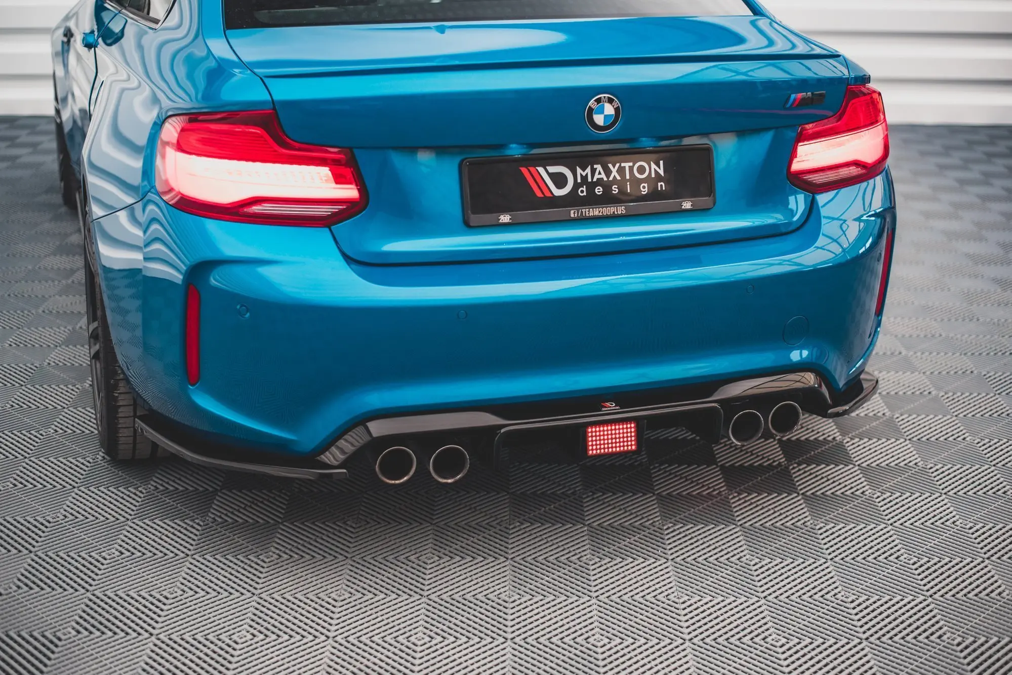 Diffuser BMW M2 (F87) 2015 - 2021 │ Glossy Black Edition – bilde 5