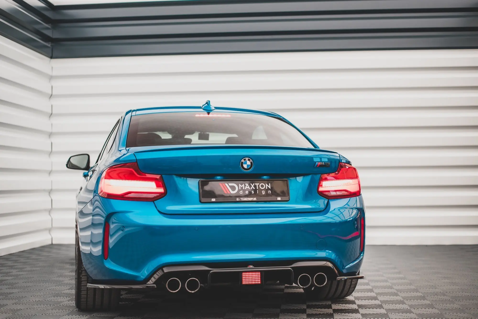 Diffuser BMW M2 (F87) 2015 - 2021 │ Glossy Black Edition – bilde 6