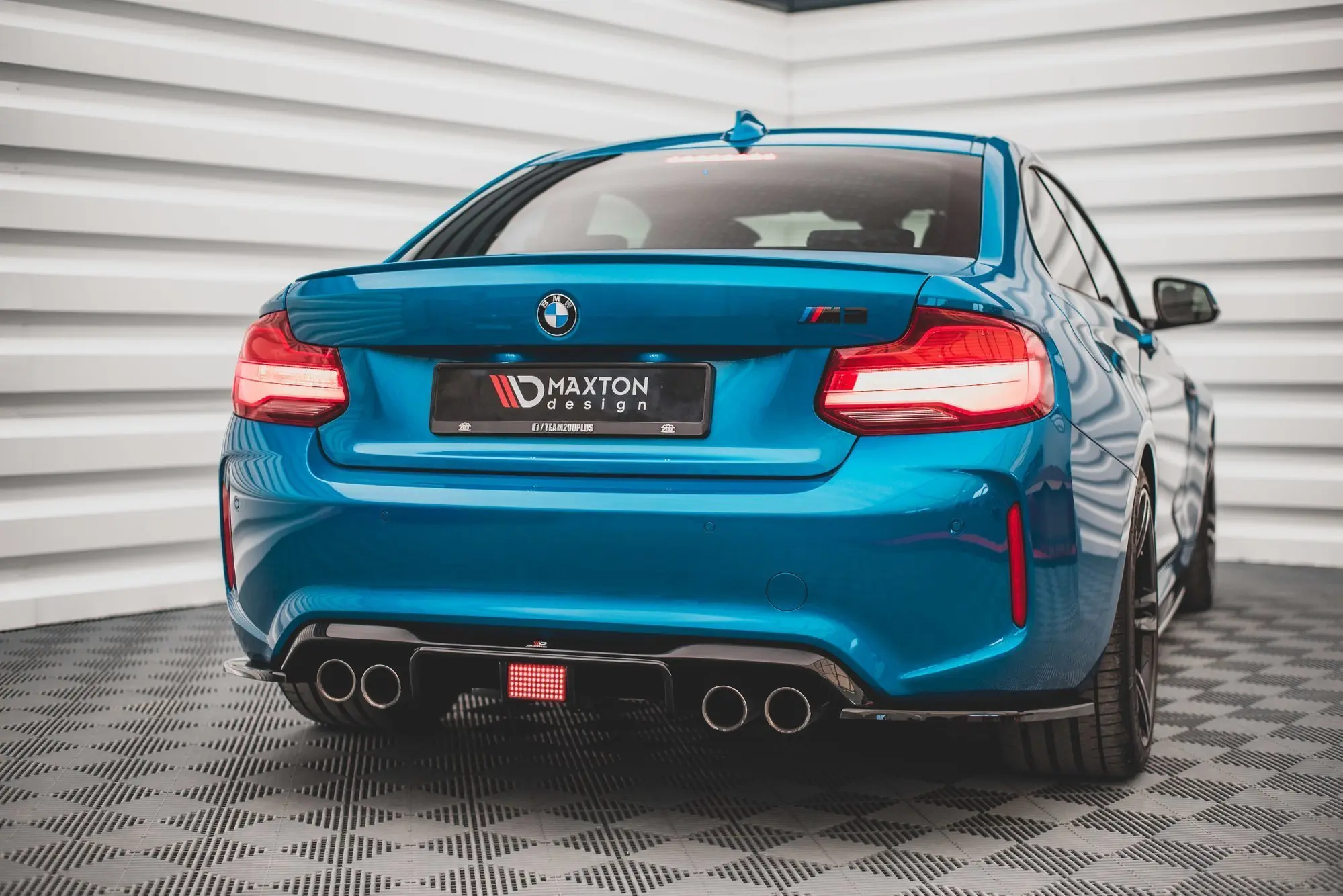 Diffuser BMW M2 (F87) 2015 - 2021 │ Glossy Black Edition – bilde 7