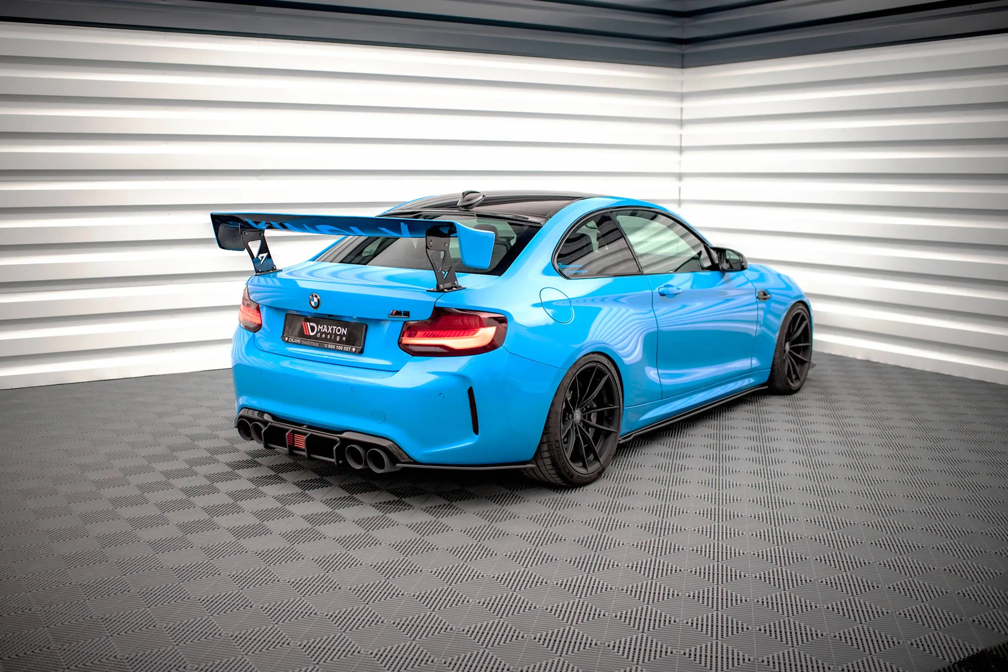 Diffuser BMW M2 (F87) 2016-2020 | Street Pro Black Edition – bilde 5