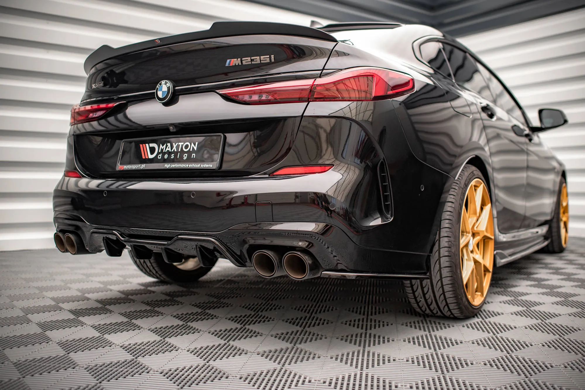Diffuser BMW M235I F44 2019 -> | Glossy Black Edition