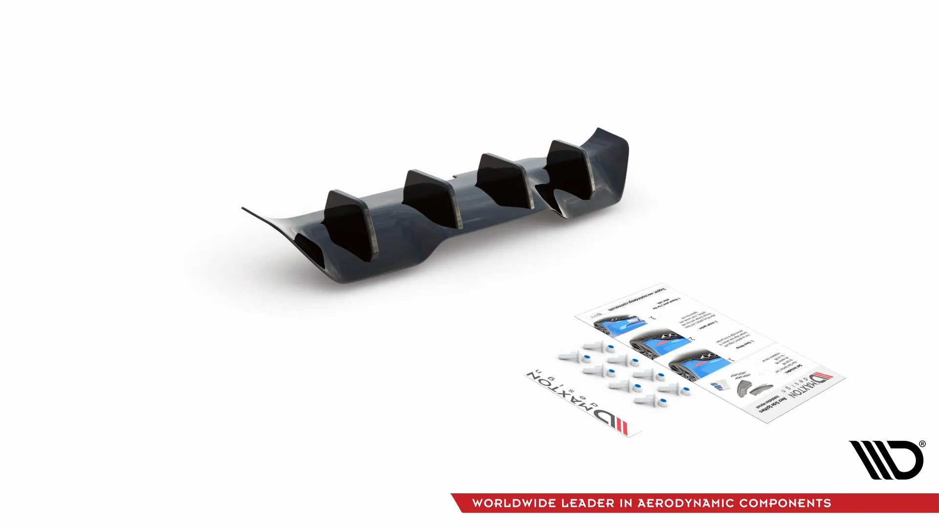 Diffuser BMW M235I F44 2019 -> | Glossy Black Edition – bilde 3
