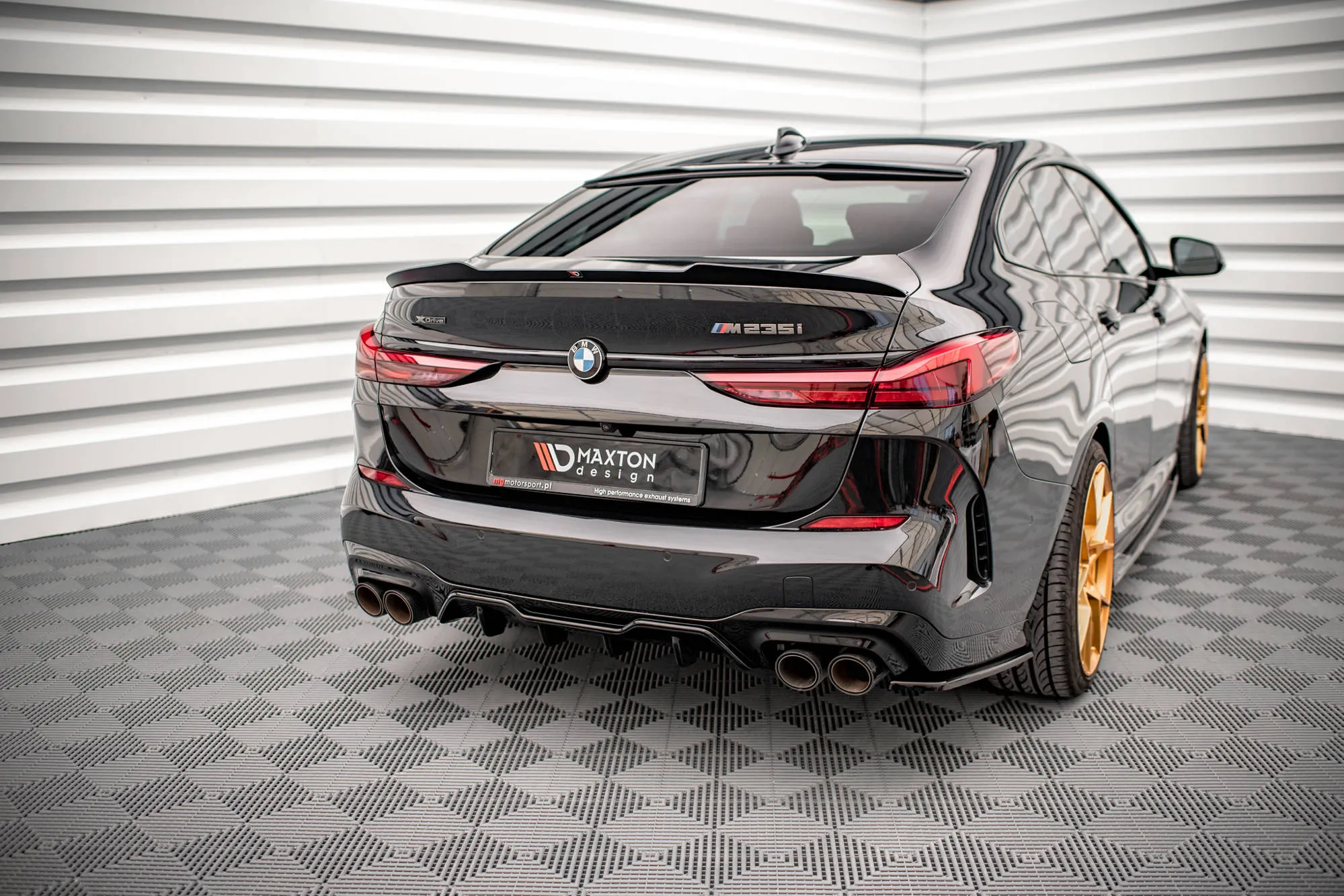 Diffuser BMW M235I F44 2019 -> | Glossy Black Edition – bilde 4