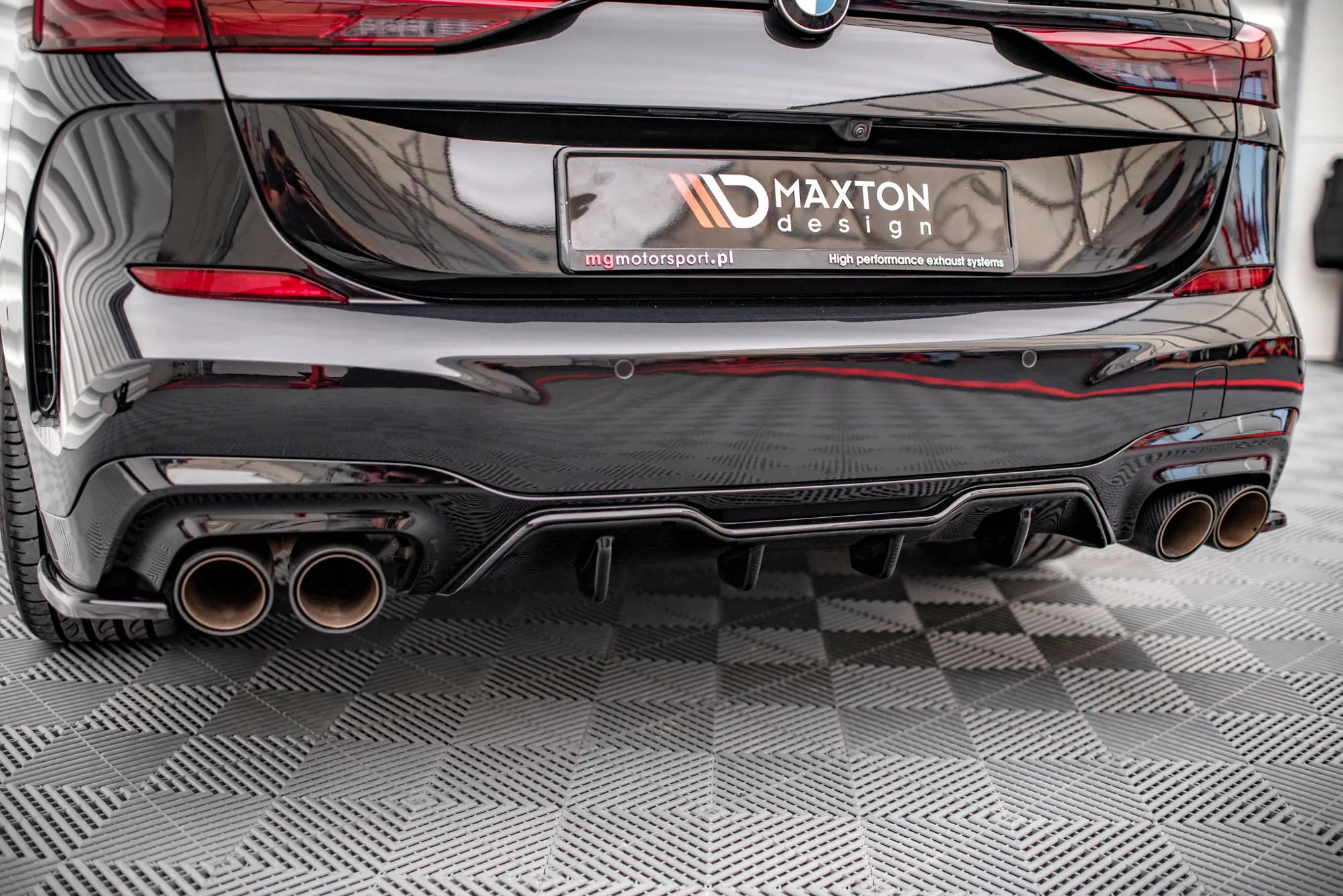 Diffuser BMW M235I F44 2019 -> | Glossy Black Edition – bilde 6