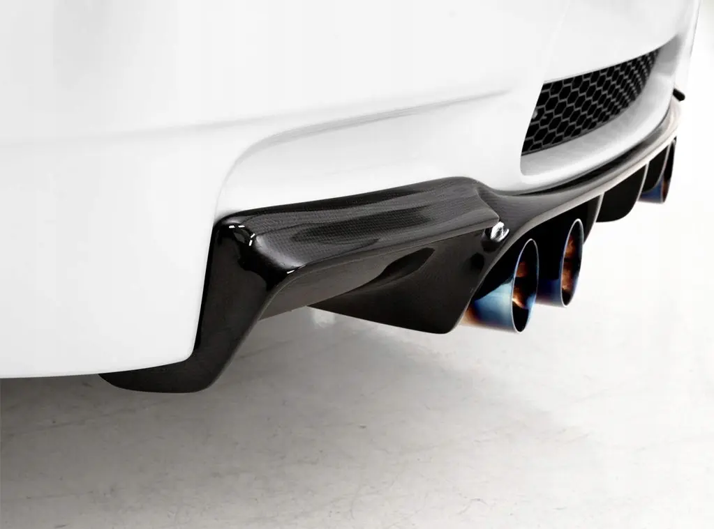 Diffuser BMW M3 (E92/E93) 2007 - 2013 Twin Spoke │ Real Carbon Fiber Image 2