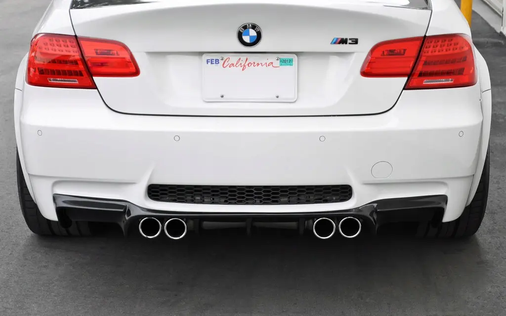 Diffuser BMW M3 (E92/E93) 2007 - 2013 Twin Spoke │ Real Carbon Fiber Image 5