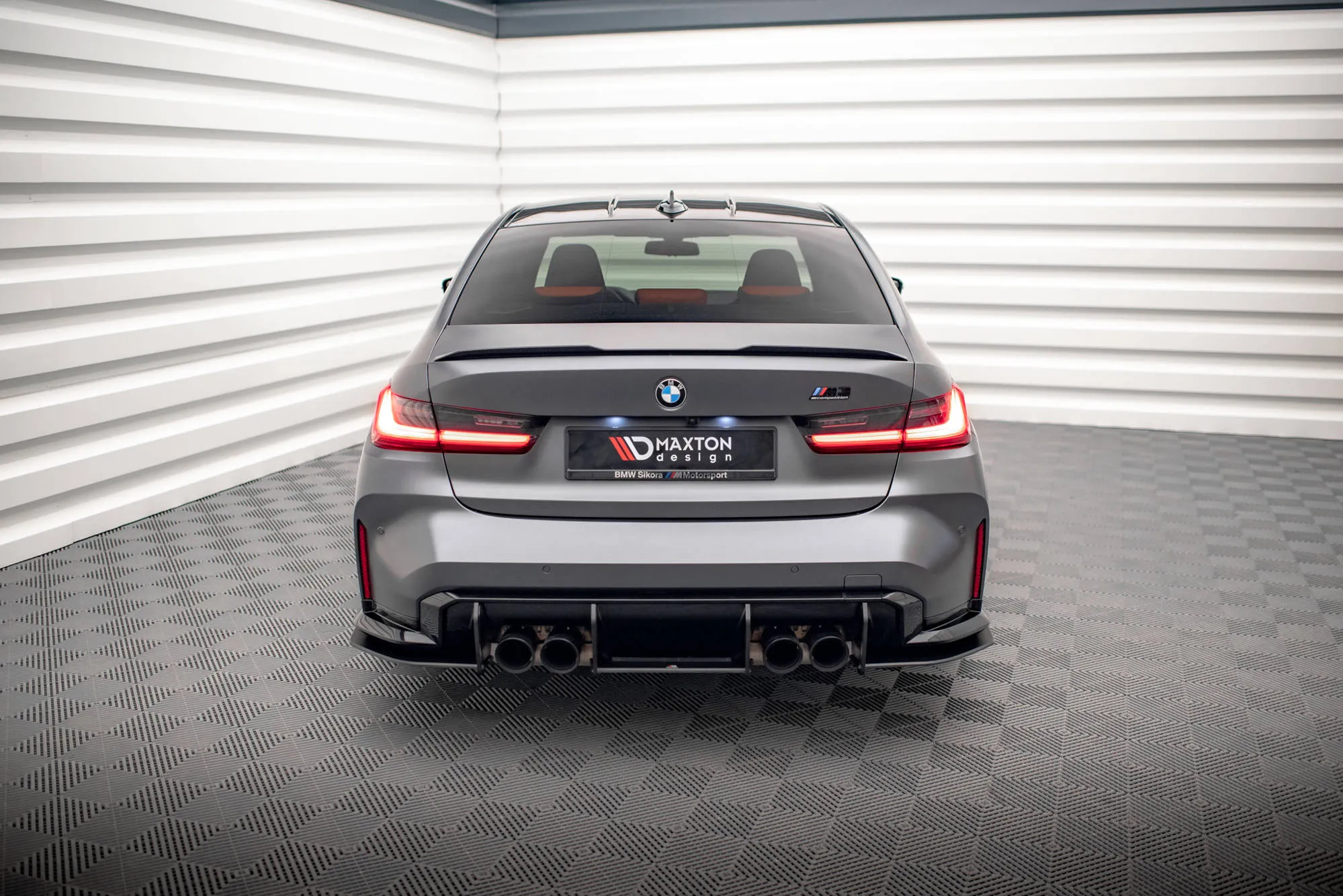 Diffuser BMW M3 (G80) 2021 -> | Street Pro Black Edition – bilde 3