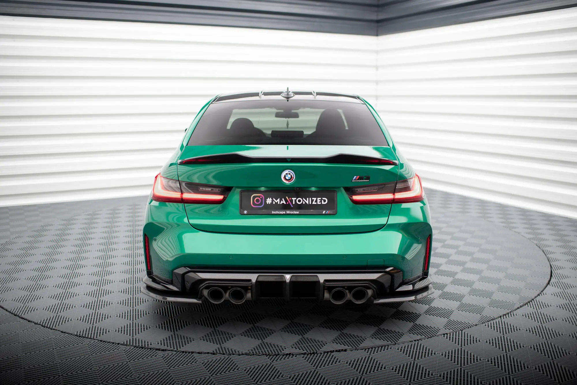 Diffuser BMW M4 (G82) 2021-> / BMW M3 (G80) 2021-> | Real Carbon Fiber Image 11