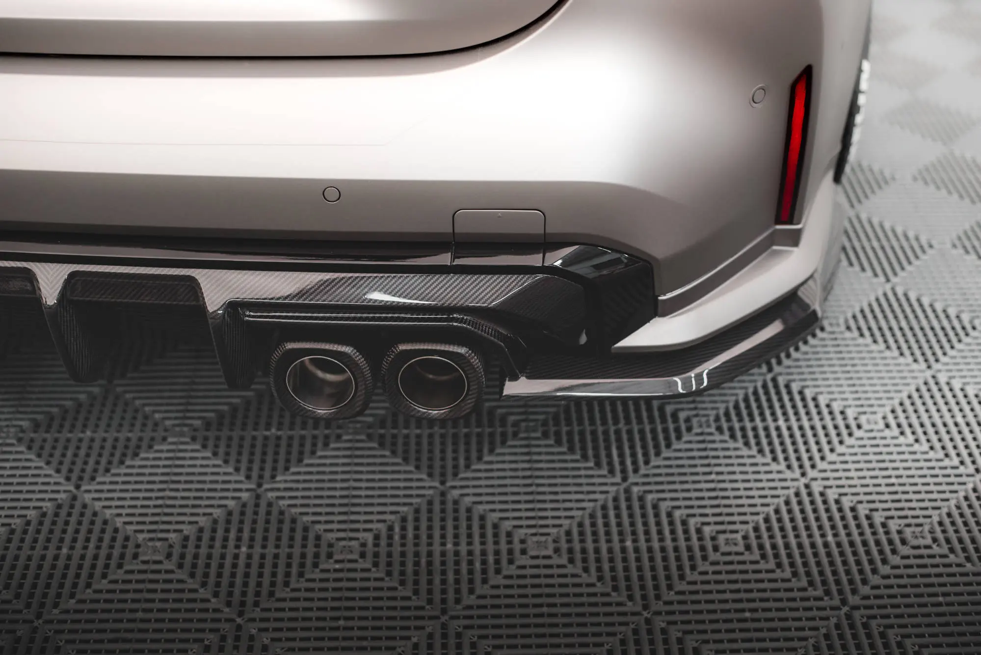 Diffuser BMW M4 (G82) 2021-> / BMW M3 (G80) 2021-> | Real Carbon Fiber Image 3