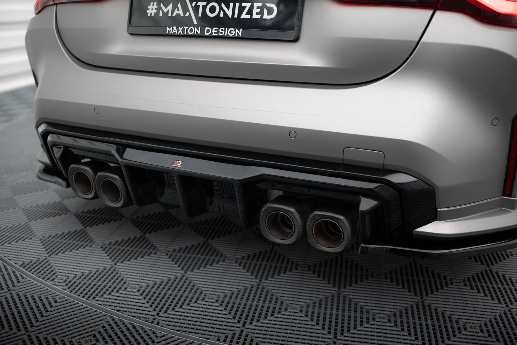 Diffuser BMW M4 G82 2021-> | Glossy Black Edition – bilde 3