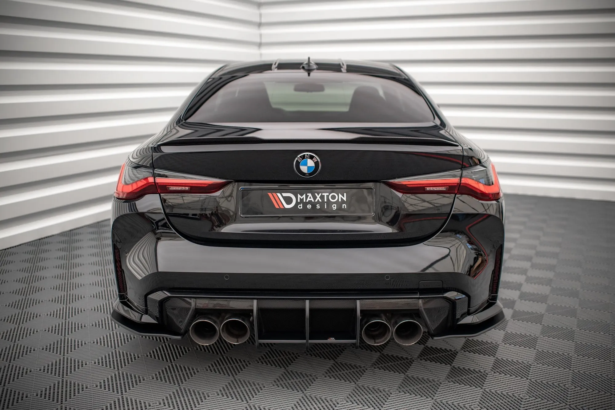 Diffuser BMW M4 (G82) 2021 -> | Street Pro Black Edition – bilde 2