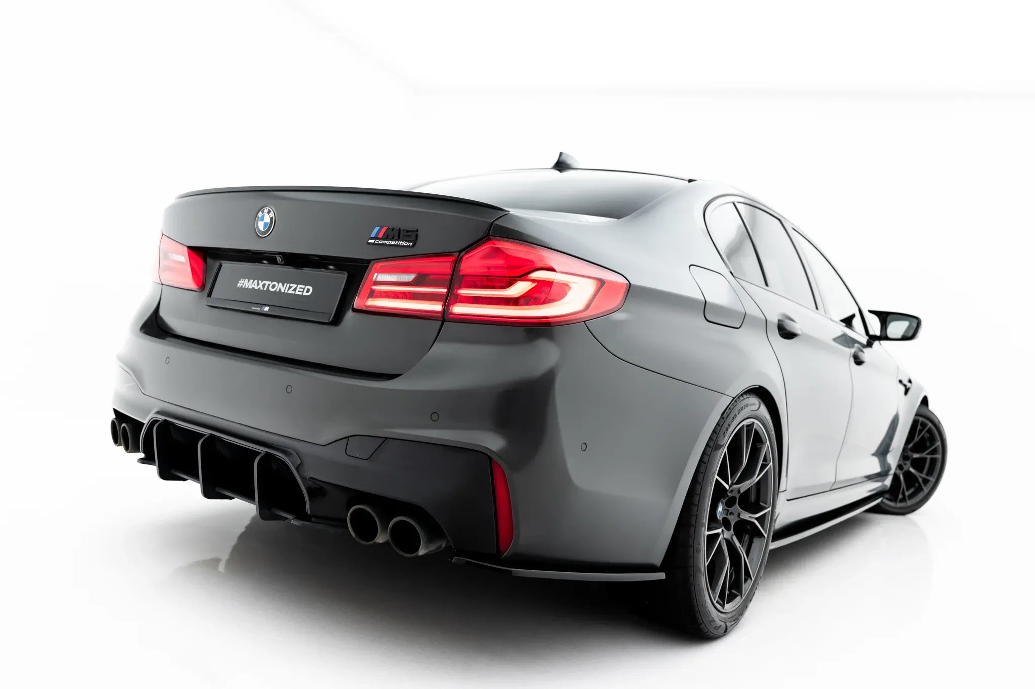 Diffuser BMW M5 (F90) 2017 -> | Street Pro Black Edition – bilde 2
