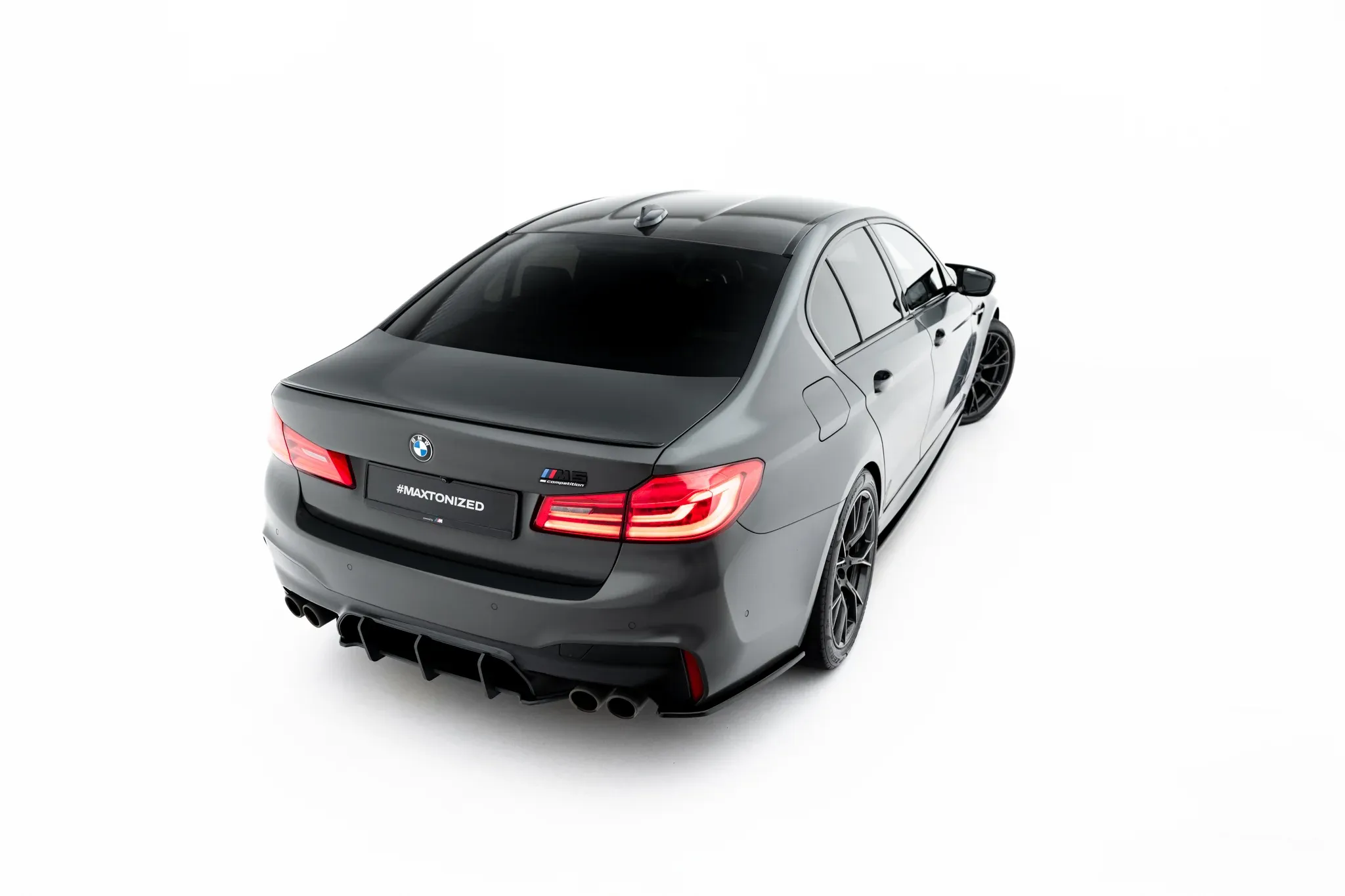 Diffuser BMW M5 (F90) 2017 -> | Street Pro Black Edition – bilde 4