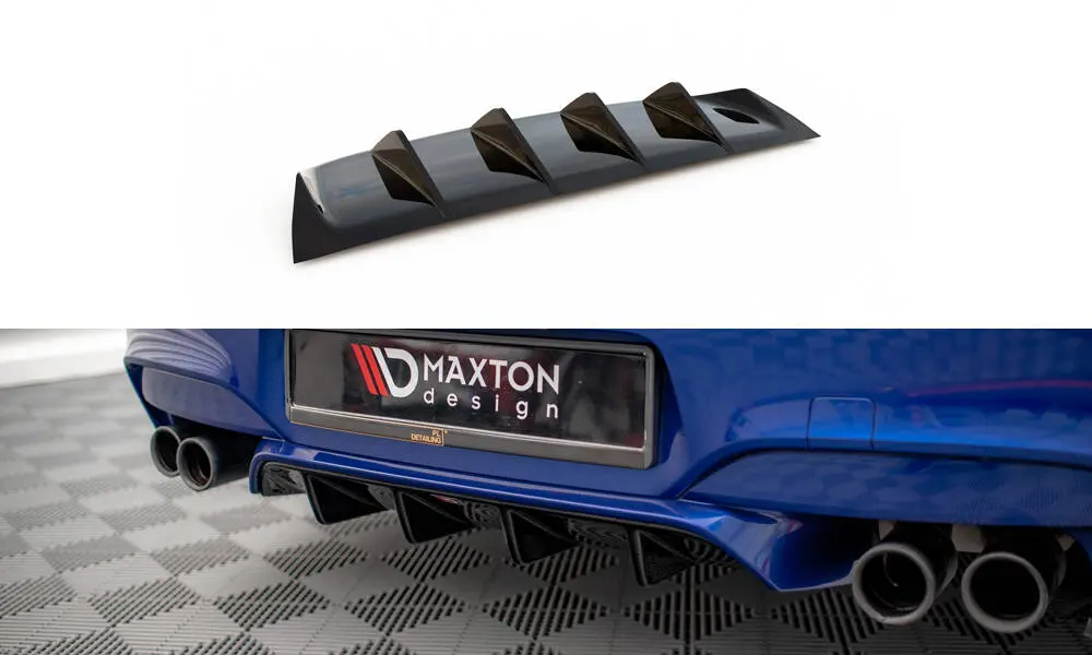Diffuser BMW M6 Gran Coupe (F06) 2011 - 2014 / BMW M6 (F12 / F13) 2010 - 2014 | Glossy Black Edition – bilde 2