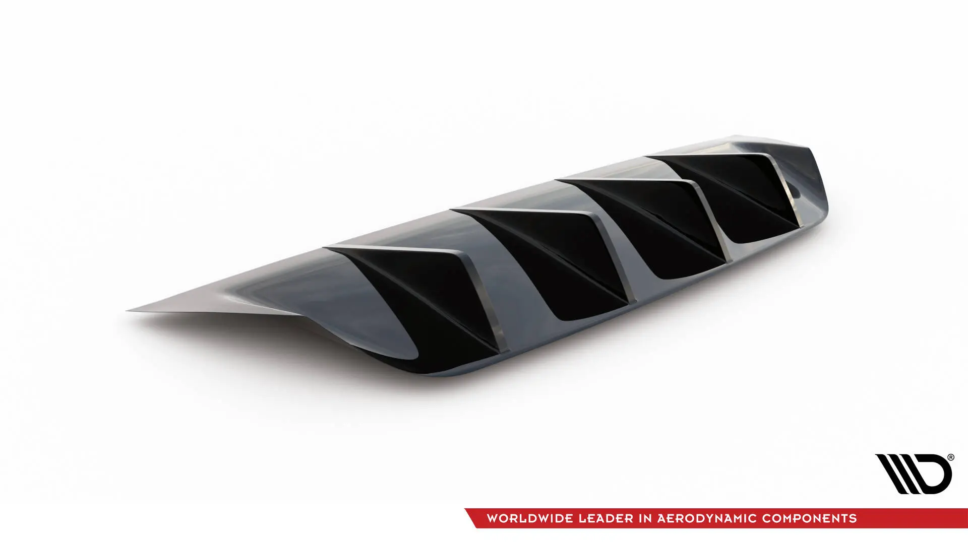 Diffuser BMW M6 Gran Coupe (F06) 2011 - 2014 / BMW M6 (F12 / F13) 2010 - 2014 | Glossy Black Edition – bilde 6