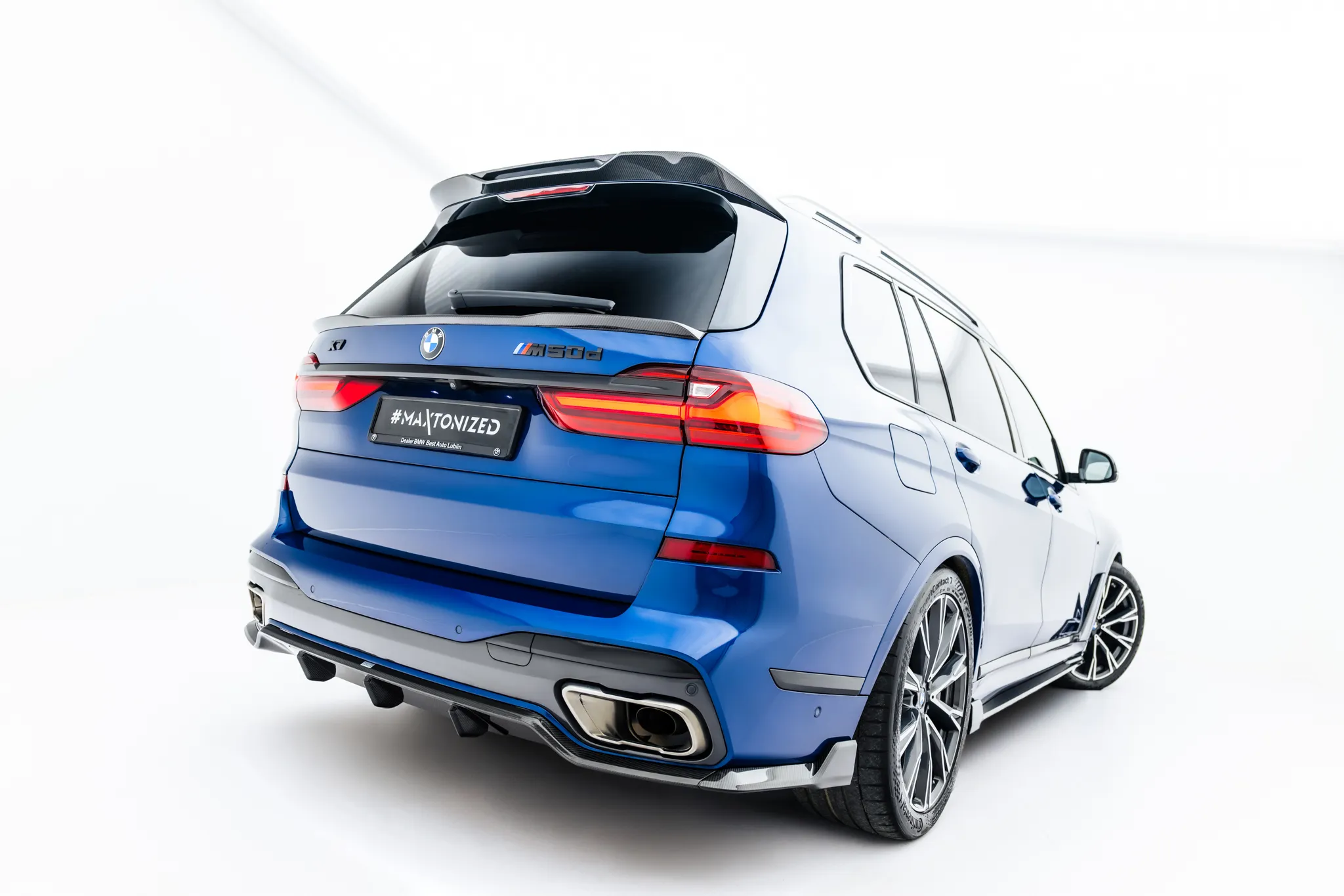 Diffuser BMW X7 (G07 Facelift) 2022-2026 | Carbon Fiber Edition – bilde 4