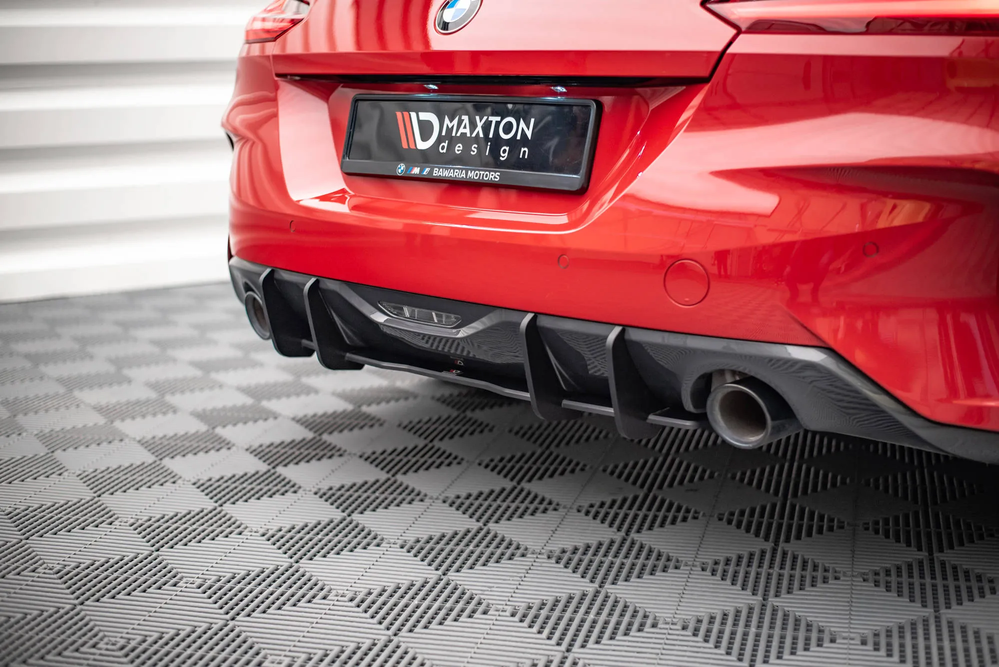 Diffuser BMW Z4 (G29) M-Pakke 2018-> | Street Pro Black Edition