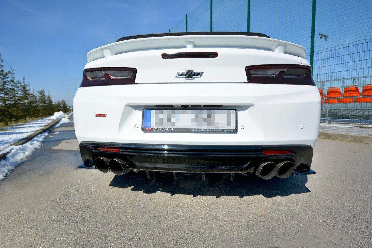 Diffuser Chevrolet Camaro Mk6 (2SS) Coupe 2016-2018 | Glossy Black Edition – bilde 4