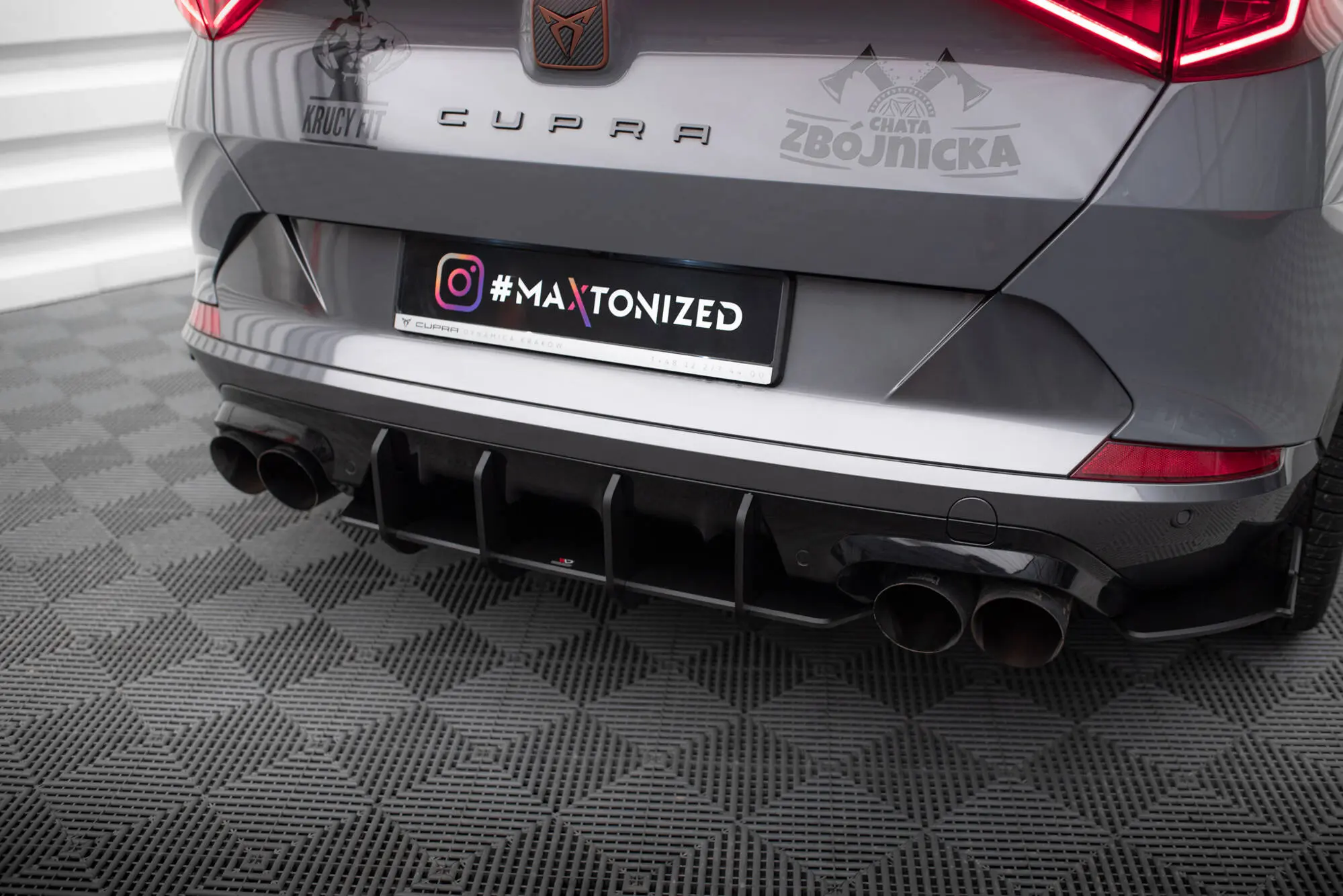 Diffuser Cupra Formentor 2020 - > | Street Pro Black Edition – bilde 4
