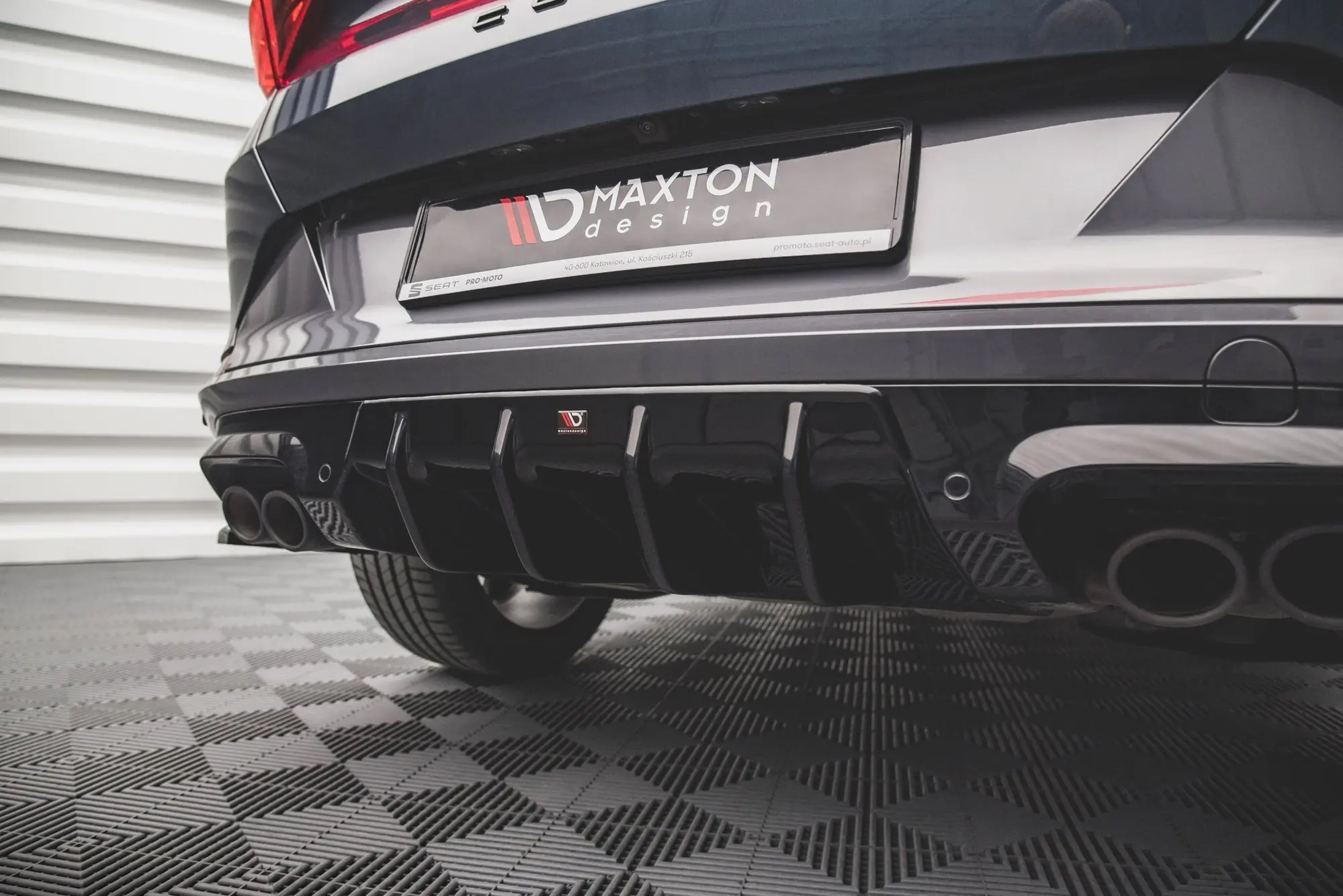 Diffuser Cupra Formentor 2020 - > | V.1 Glossy Black Edition