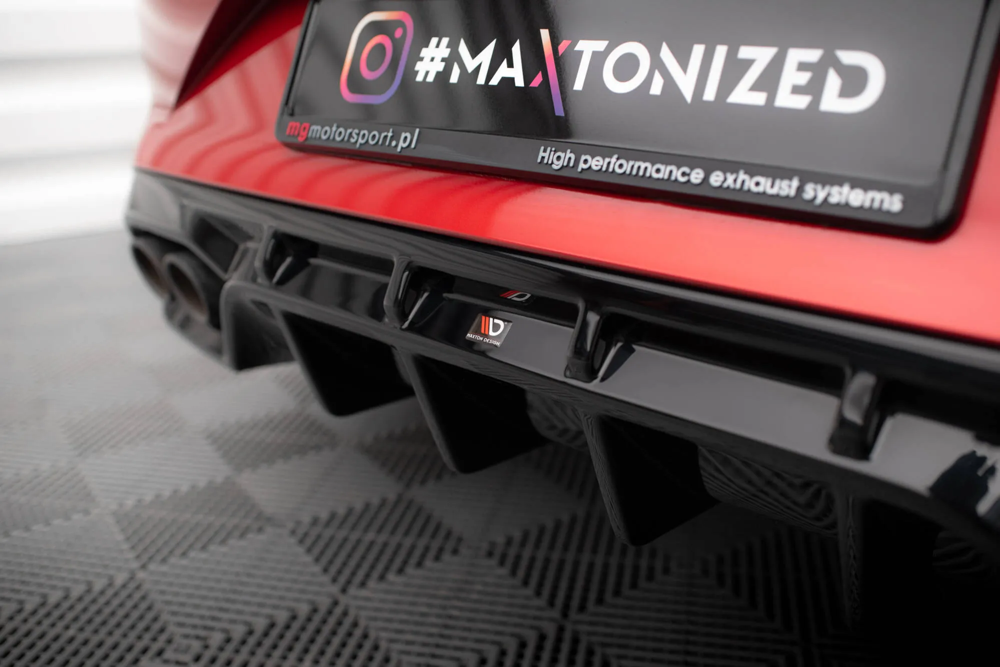 Diffuser Cupra Leon Hatchback Mk1 2020 - > | Glossy Black Edition – bilde 3