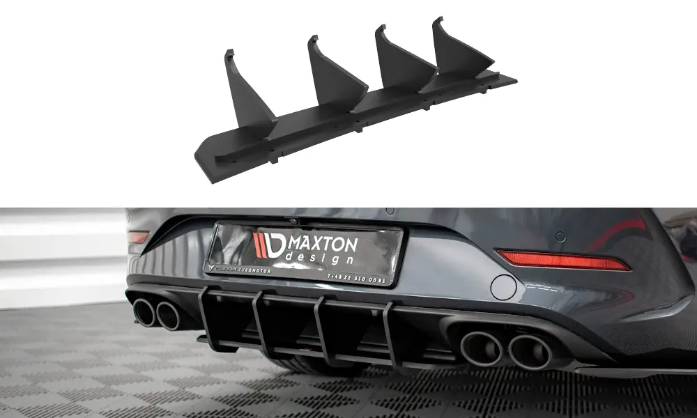 Diffuser Cupra Leon ST Mk1 2020 - > | Street Pro Black Edition – bilde 3