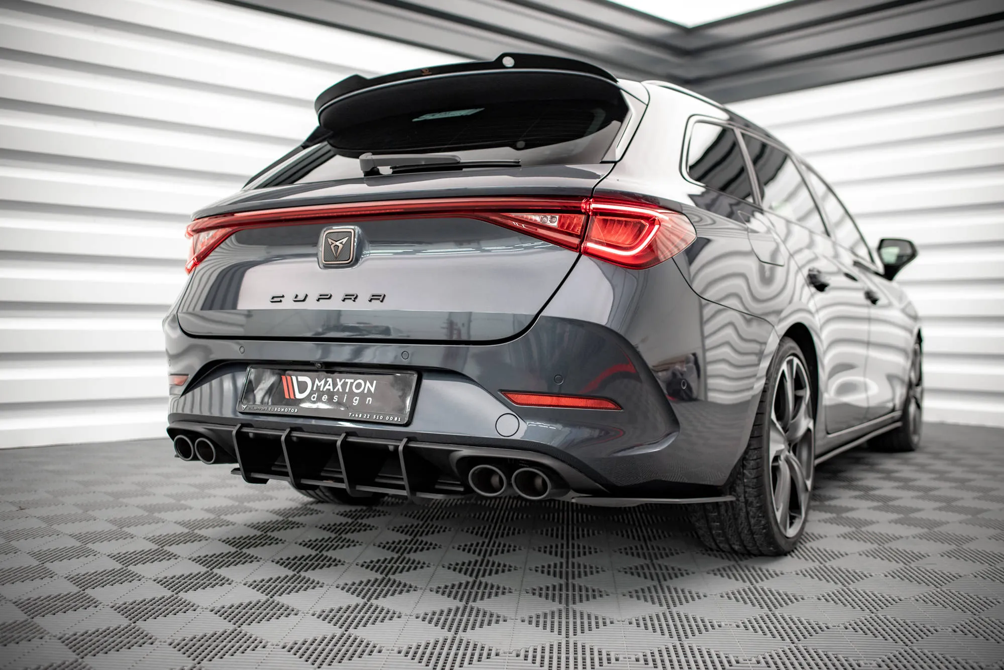 Diffuser Cupra Leon ST Mk1 2020 - > | Street Pro Black Edition – bilde 3