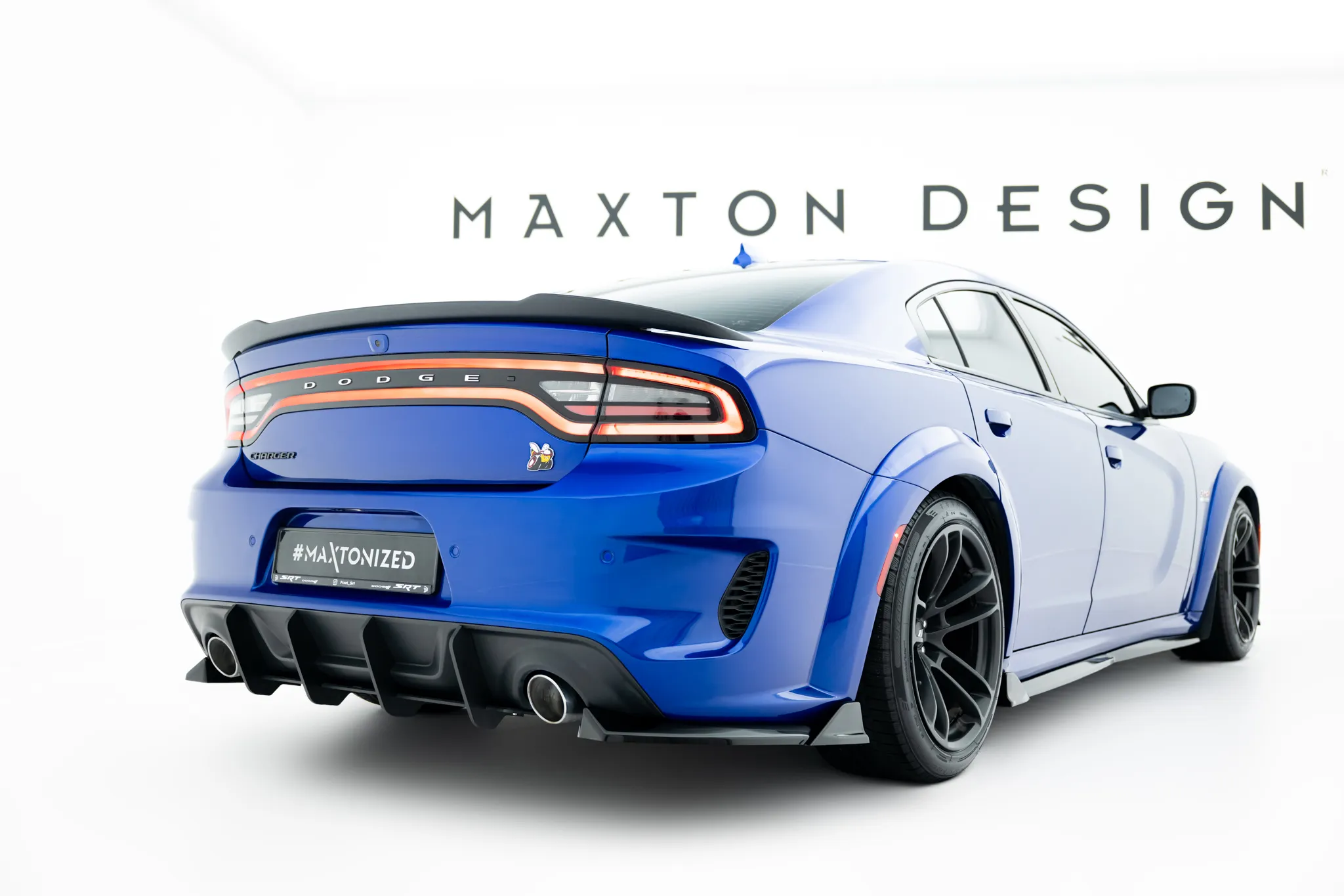 Diffuser Dodge Charger (Mk2 Facelift) 2014-2026 | Street Pro Black Edition