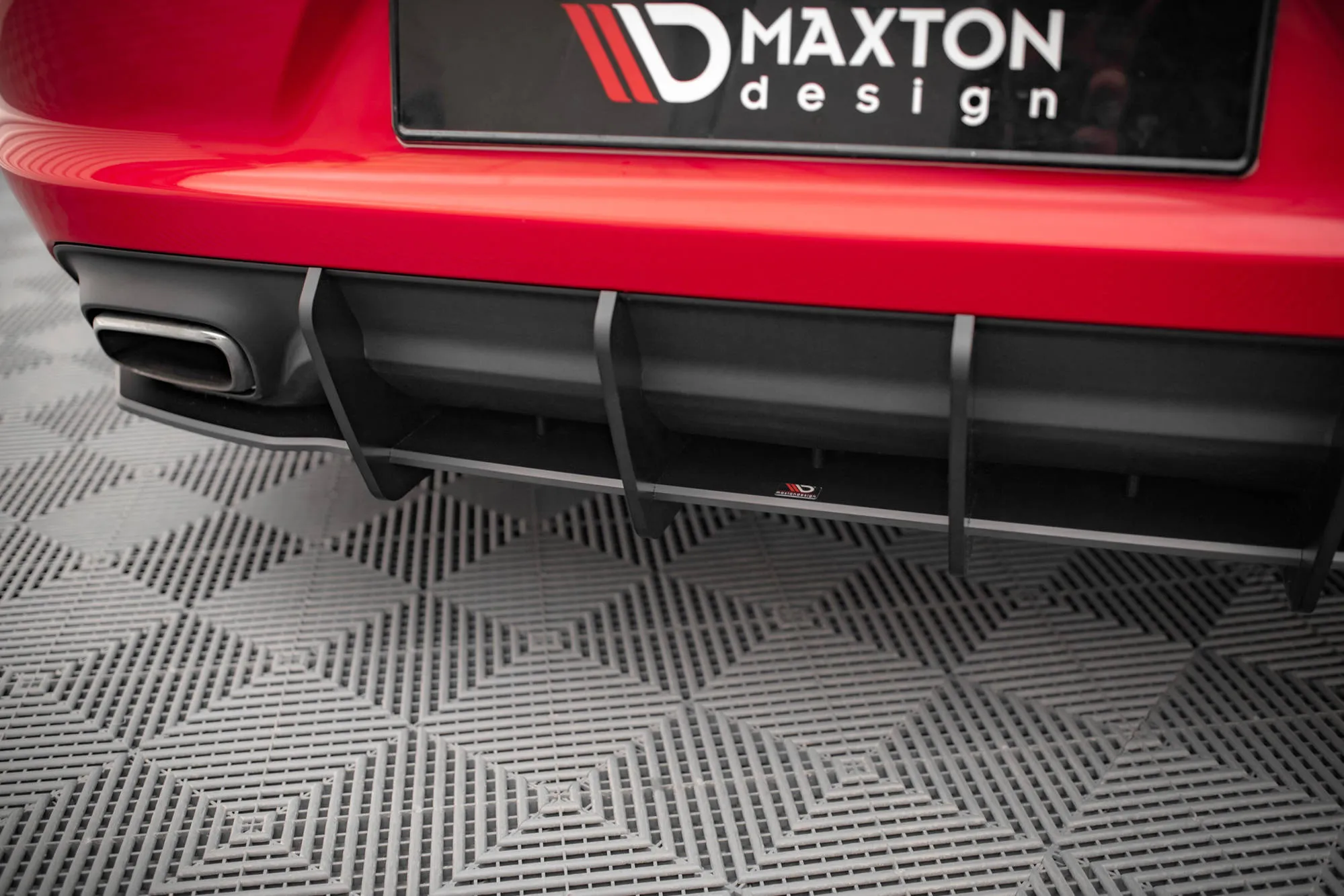 Diffuser Dodge Charger RT mk7 Facelift 2014-> | Street Pro Black Edition – bilde 3