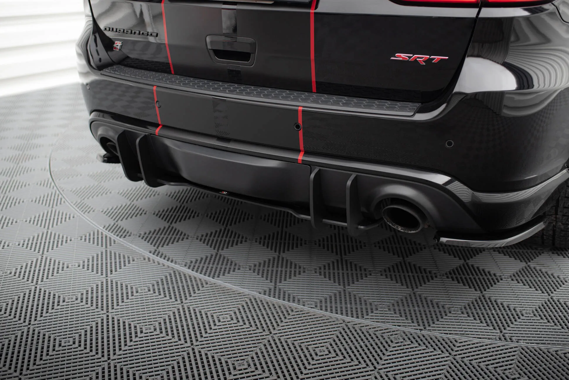 Diffuser Dodge Durango (III) 2011 - 2026 | Street Pro Black Edition