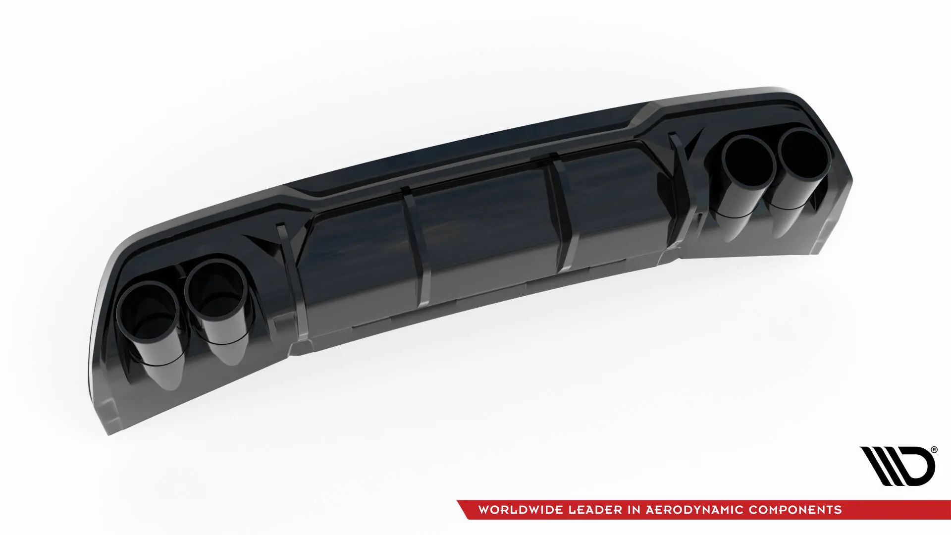 Diffuser + dummy eksos Cupra Formentor 2020 - > | V.3 Glossy Black Edition – bilde 10