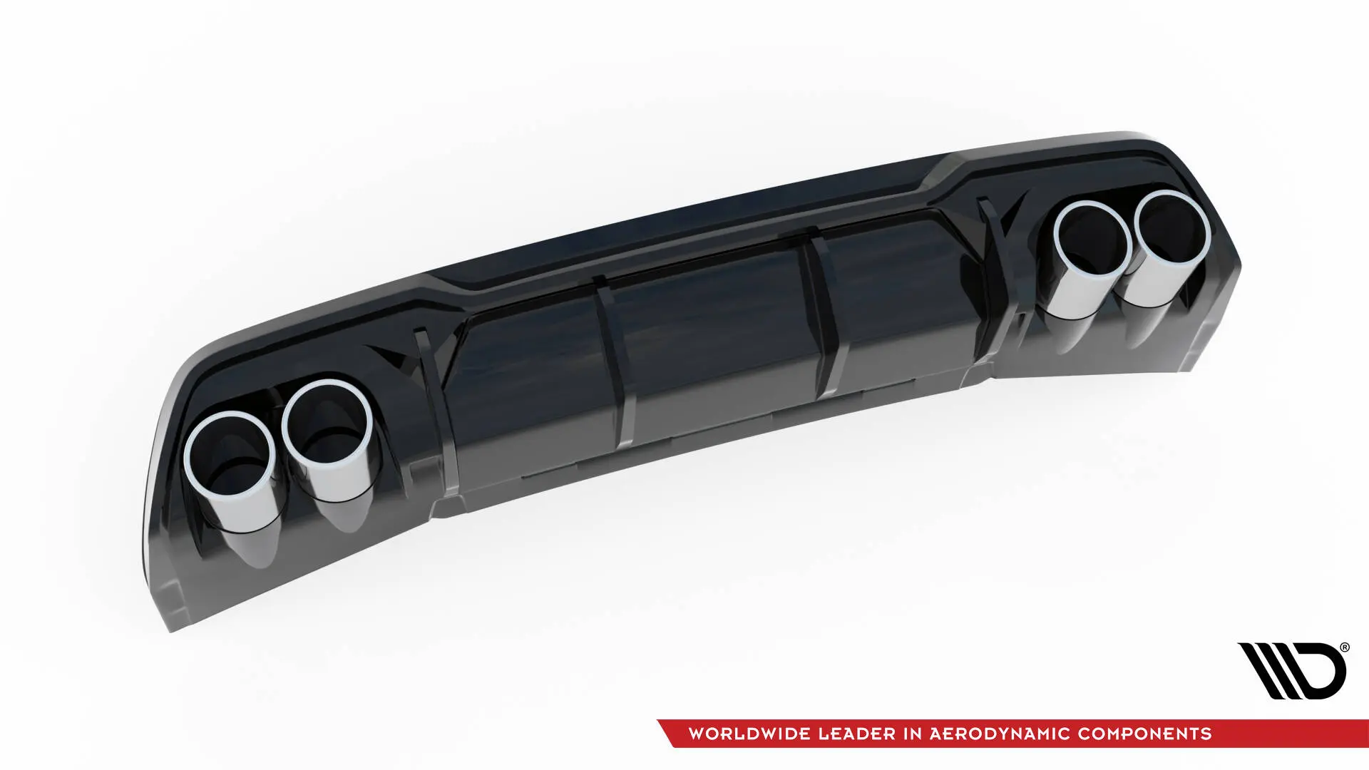 Diffuser + dummy eksos Cupra Formentor 2020 - > | V.3 Glossy Black Edition – bilde 10