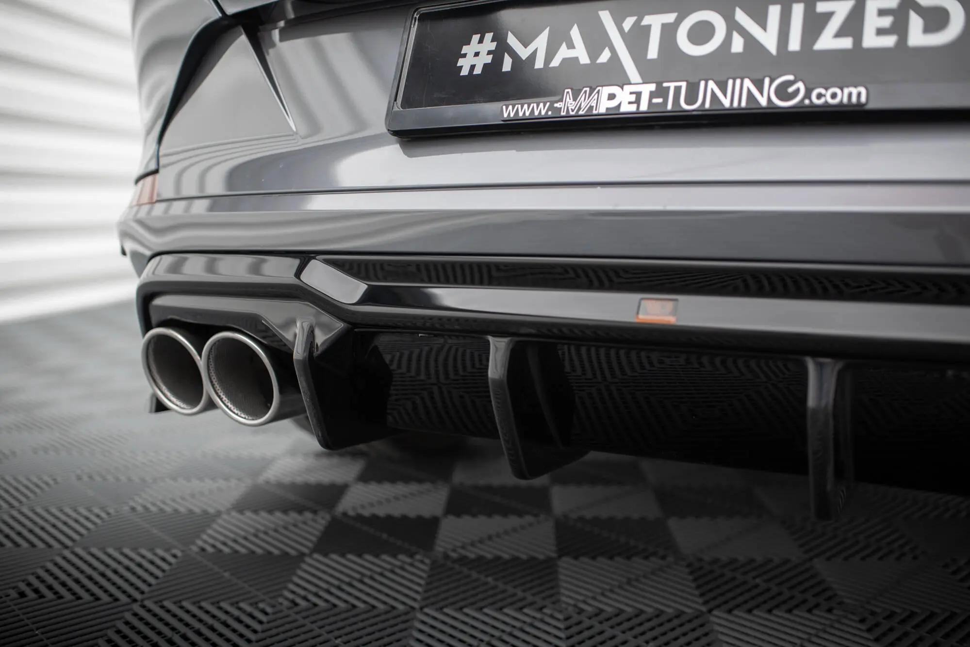 Diffuser + dummy eksos Cupra Formentor 2020 - > | V.3 Glossy Black Edition – bilde 2
