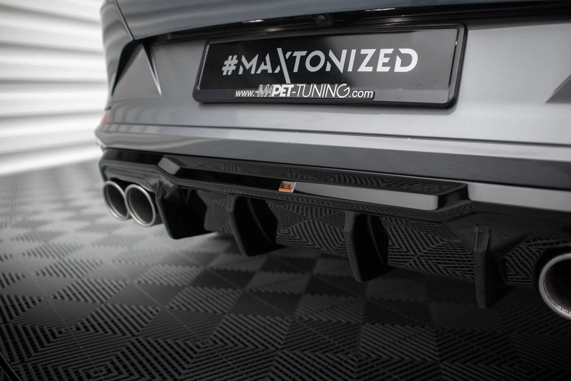 Diffuser + dummy eksos Cupra Formentor 2020 - > | V.3 Glossy Black Edition – bilde 6