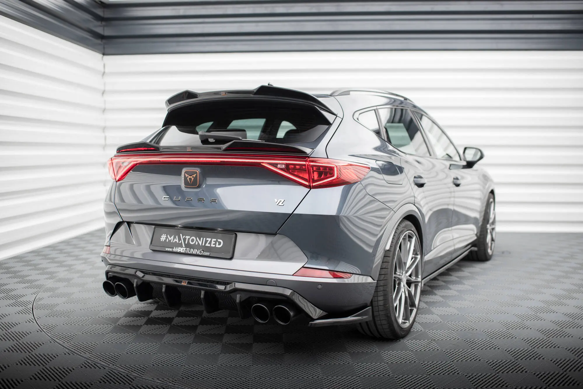 Diffuser + endestusser Cupra Formentor VZ 2020 -> | Glossy Black Edition V3 – bilde 3