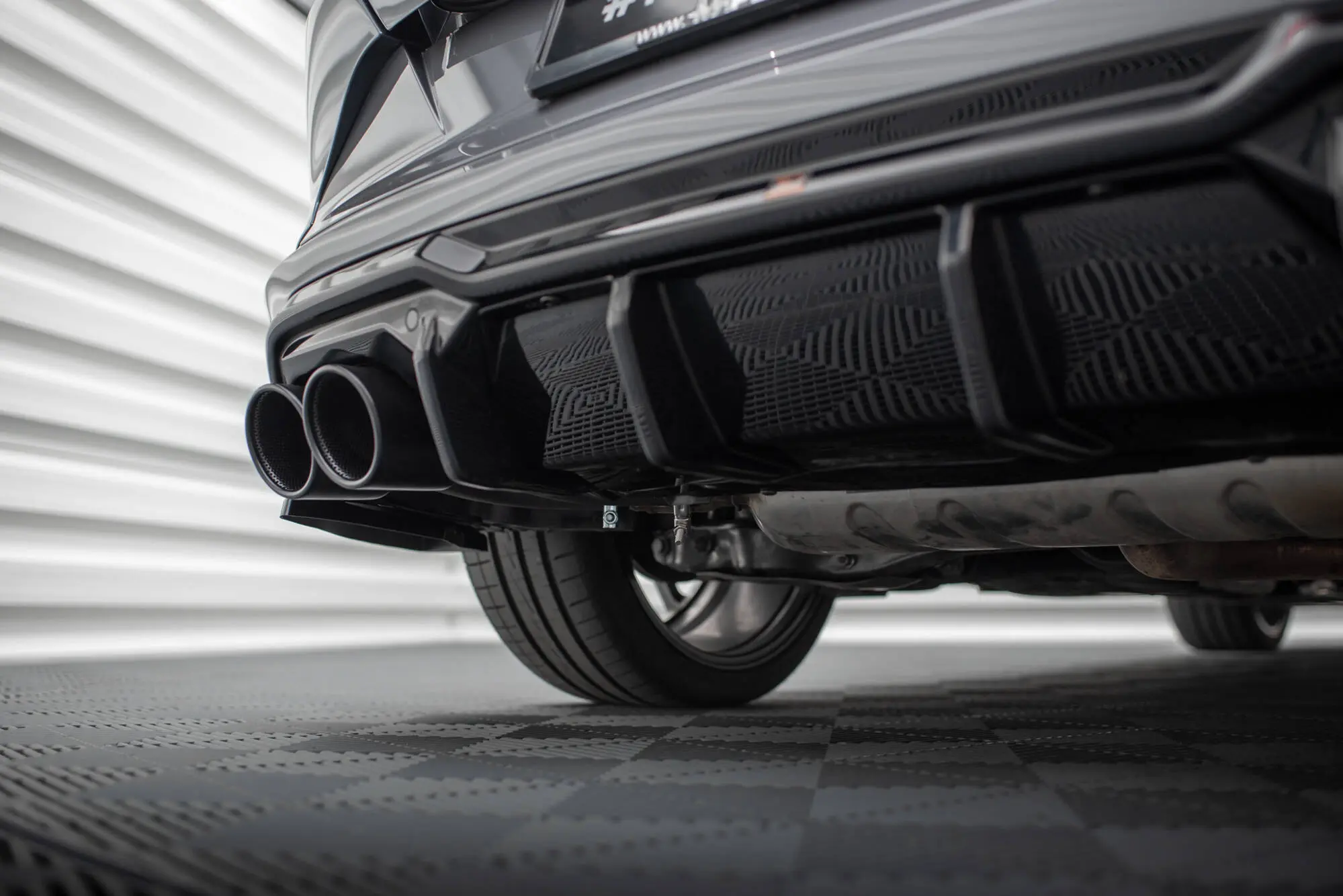 Diffuser + endestusser Cupra Formentor VZ 2020 -> | Glossy Black Edition V3 – bilde 4