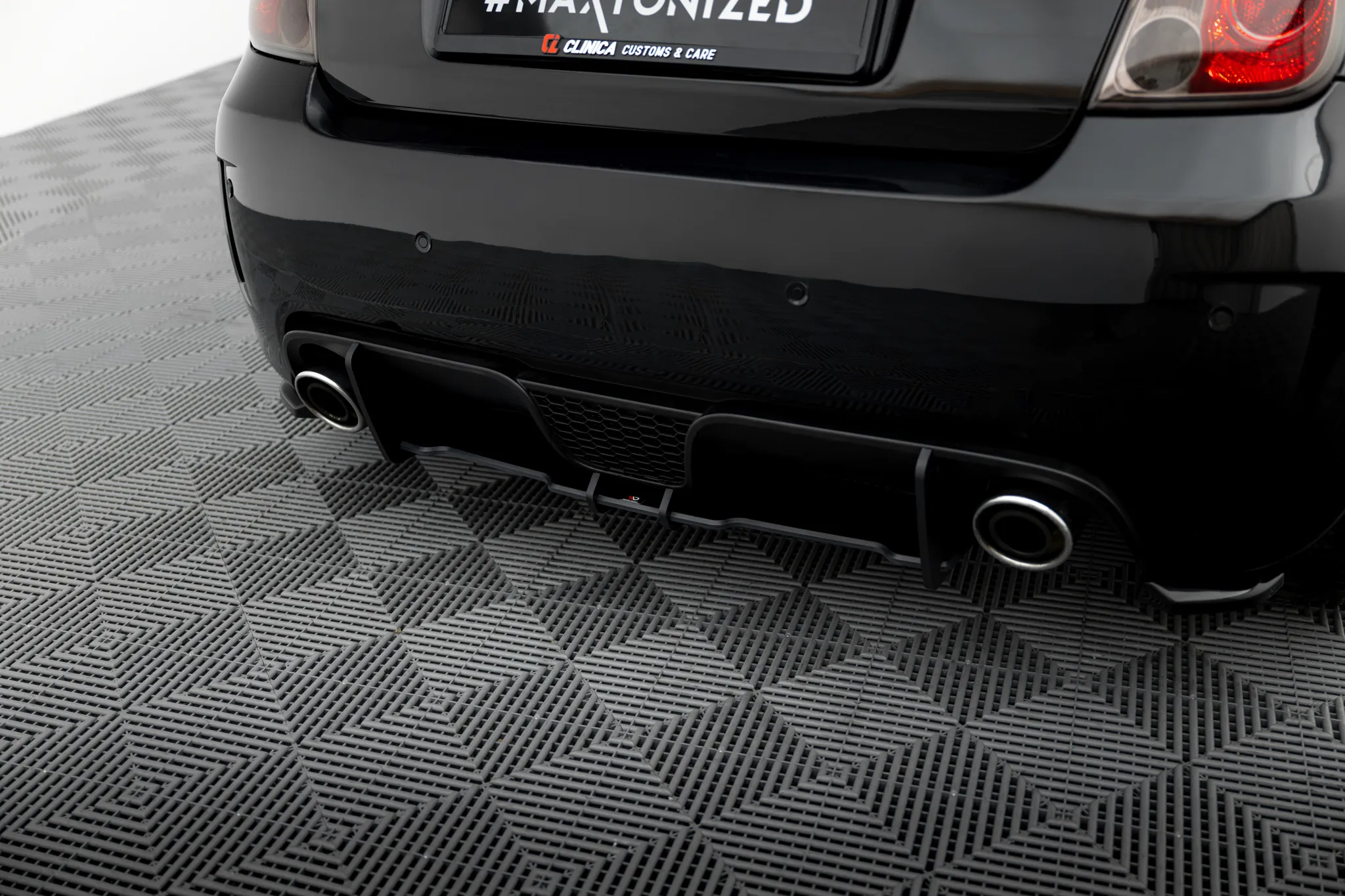 Diffuser Fiat 500 Abarth (I) 2008 - 2016  | Street Pro Black Edition – bilde 3