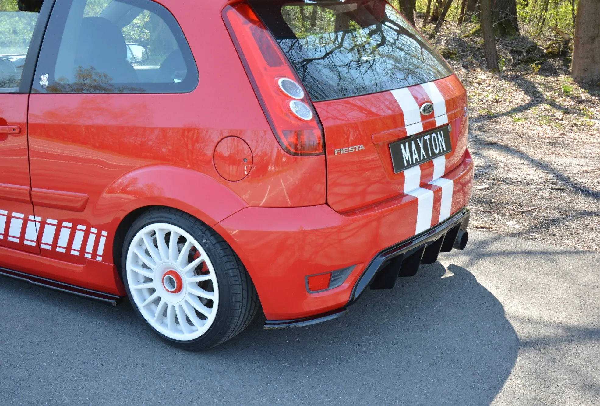 Diffuser Fiesta Mk5 ST 2005 - 2008 | Glossy Black Edition – bilde 2